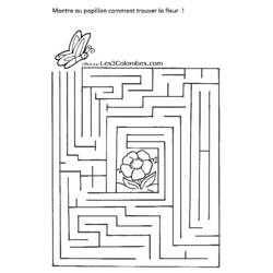 Página para colorir: labirintos (educacional) #126693 - Páginas para Colorir Imprimíveis Gratuitamente