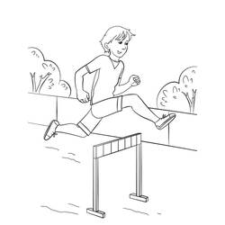 Página para colorir: Atletismo (Esportes) #193800 - Páginas para Colorir Imprimíveis Gratuitamente