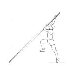 Página para colorir: Atletismo (Esportes) #193801 - Páginas para Colorir Imprimíveis Gratuitamente