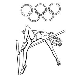 Página para colorir: Atletismo (Esportes) #193802 - Páginas para Colorir Imprimíveis Gratuitamente