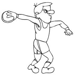 Página para colorir: Atletismo (Esportes) #193809 - Páginas para Colorir Imprimíveis Gratuitamente