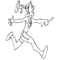 Página para colorir: Atletismo (Esportes) #193812 - Páginas para Colorir Imprimíveis Gratuitamente
