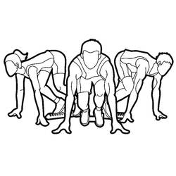 Página para colorir: Atletismo (Esportes) #193814 - Páginas para Colorir Imprimíveis Gratuitamente