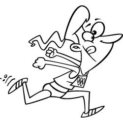 Página para colorir: Atletismo (Esportes) #193817 - Páginas para Colorir Imprimíveis Gratuitamente