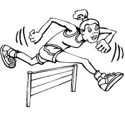 Página para colorir: Atletismo (Esportes) #193818 - Páginas para Colorir Imprimíveis Gratuitamente