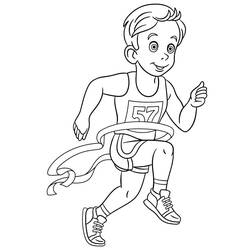 Página para colorir: Atletismo (Esportes) #193819 - Páginas para Colorir Imprimíveis Gratuitamente