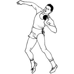 Página para colorir: Atletismo (Esportes) #193823 - Páginas para Colorir Imprimíveis Gratuitamente