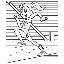 Página para colorir: Atletismo (Esportes) #193826 - Páginas para Colorir Imprimíveis Gratuitamente