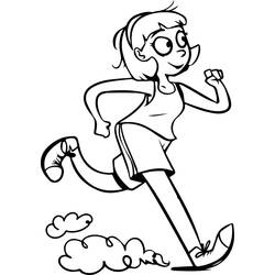 Página para colorir: Atletismo (Esportes) #193832 - Páginas para Colorir Imprimíveis Gratuitamente