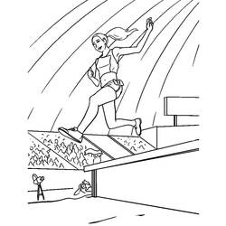 Página para colorir: Atletismo (Esportes) #193834 - Páginas para Colorir Imprimíveis Gratuitamente