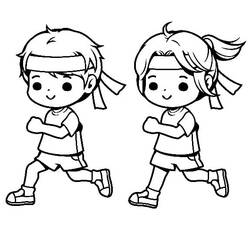 Página para colorir: Atletismo (Esportes) #193839 - Páginas para Colorir Imprimíveis Gratuitamente