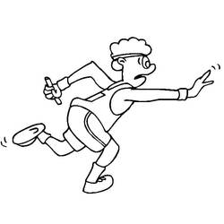 Desenho Atletismo (Esportes) #193845 para imprimir e colorir