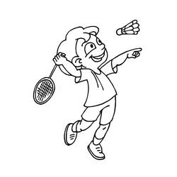 Desenho Badminton (Esportes) #177023 para imprimir e colorir