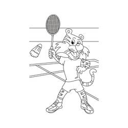 Desenho Badminton (Esportes) #177032 para imprimir e colorir
