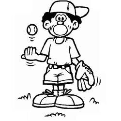 Desenho Beisebol (Esportes) #177125 para imprimir e colorir