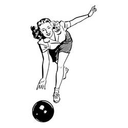 Desenho Boliche (Esportes) #173917 para imprimir e colorir
