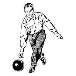 Desenho Boliche (Esportes) #173919 para imprimir e colorir