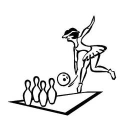 Desenho Boliche (Esportes) #173921 para imprimir e colorir