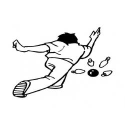 Desenhos para colorir: Boliche - Páginas para Colorir Imprimíveis Gratuitamente