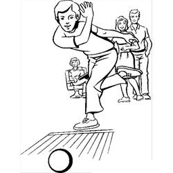 Desenho Boliche (Esportes) #173937 para imprimir e colorir