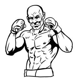 Desenho Boxe (Esportes) #173884 para imprimir e colorir