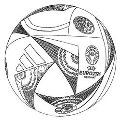 Desenhos para colorir: Campeonato UEFA Euro - Páginas para Colorir Imprimíveis Gratuitamente