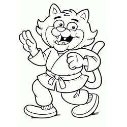 Desenho Caratê (Esportes) #205092 para imprimir e colorir