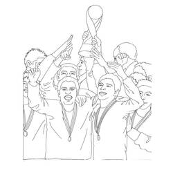 Desenho Copa do Mundo (Esportes) #194284 para imprimir e colorir