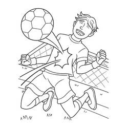 Página para colorir: Futebol (Esportes) #177049 - Páginas para Colorir Imprimíveis Gratuitamente