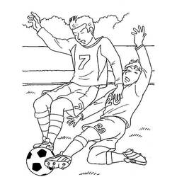 Desenhos para colorir: Futebol - Páginas para Colorir Imprimíveis Gratuitamente