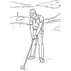 Desenhos para colorir: Golfe - Páginas para Colorir Imprimíveis Gratuitamente