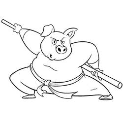 Página para colorir: Kung Fu (Esportes) #192443 - Páginas para Colorir Imprimíveis Gratuitamente