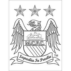 Desenho Logo de Futebol (Esportes) #190132 para imprimir e colorir