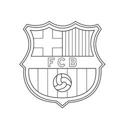 Desenho Logo de Futebol (Esportes) #190133 para imprimir e colorir