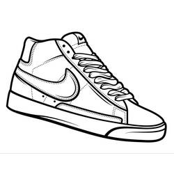 Página para colorir: Nike (Esportes) #214909 - Páginas para Colorir Imprimíveis Gratuitamente