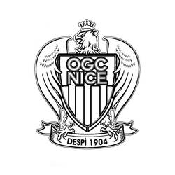 Página para colorir: OGC Nice (Esportes) #188532 - Páginas para Colorir Imprimíveis Gratuitamente