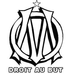 Desenho Olympique de Marselha (Esportes) #192999 para imprimir e colorir