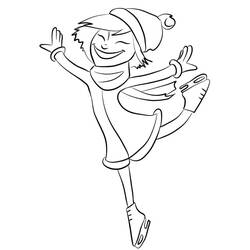 Página para colorir: Patinação (Esportes) #207315 - Páginas para Colorir Imprimíveis Gratuitamente