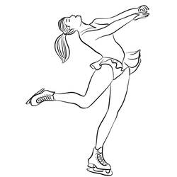 Página para colorir: Patinação (Esportes) #207319 - Páginas para Colorir Imprimíveis Gratuitamente