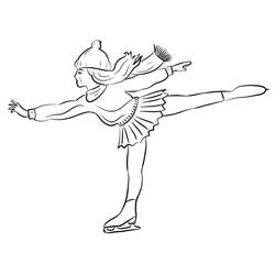 Página para colorir: Patinação (Esportes) #207321 - Páginas para Colorir Imprimíveis Gratuitamente