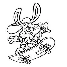 Desenho Skate (Esportes) #139310 para imprimir e colorir
