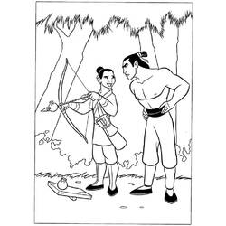 Página para colorir: Tiro com Arco (Esportes) #173839 - Páginas para Colorir Imprimíveis Gratuitamente