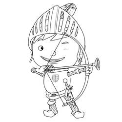 Página para colorir: Tiro com Arco (Esportes) #173847 - Páginas para Colorir Imprimíveis Gratuitamente