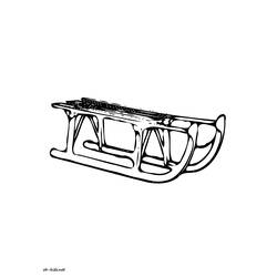 Desenho Trenó (Esportes) #142524 para imprimir e colorir