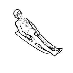 Desenho Trenó (Esportes) #142534 para imprimir e colorir