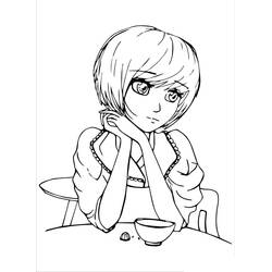 Página para colorir: Adolescente (Família e Amigos) #194521 - Páginas para Colorir Imprimíveis Gratuitamente