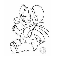 Desenho Bebê (Família e Amigos) #179990 para imprimir e colorir