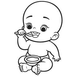 Desenho Bebê (Família e Amigos) #179992 para imprimir e colorir