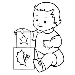 Desenho Bebê (Família e Amigos) #180001 para imprimir e colorir