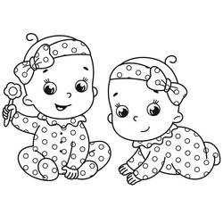Desenho Bebê (Família e Amigos) #180012 para imprimir e colorir